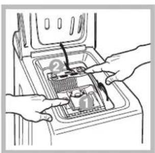 HOTPOINT-ARISTON ECOT7F 1292 EU - How to open and to close the drum - 4