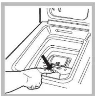 HOTPOINT-ARISTON ECOT7F 1292 EU - How to open and to close the drum - 2
