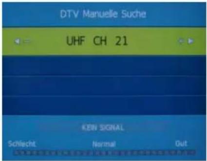 Innosol Manhattan - DTV - Manuelle Abstimmung - 1