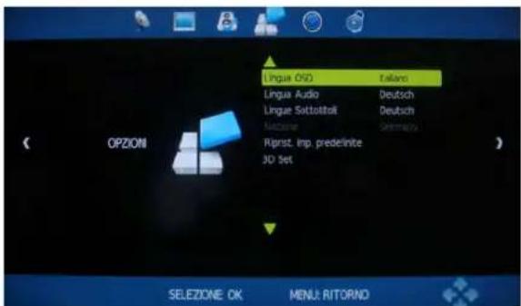 Innosol Manhattan - MENU OPZIONI - 1