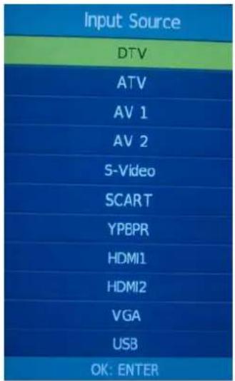 Innosol Manhattan - Source Menu - 1