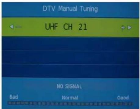 Innosol Manhattan - DTV Manual Tuning - 1