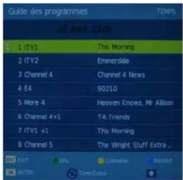 Innosol Manhattan - EPG (Guide électronique des programmes) - 1