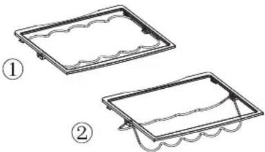 HAIER CFE633CWE - Use of the wire wine holder - 3