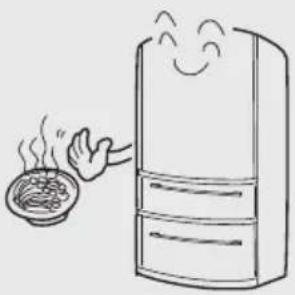 HAIER CFE633CWE - Precauções ao guardar alimentos no congelador - 1