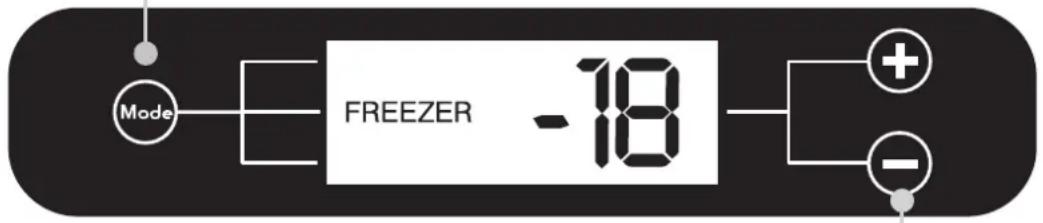HOOVER HNCP 1876 I - MODIFYING THE TEMPERATURE OF THE FREEZER COMPARTMENT - 1