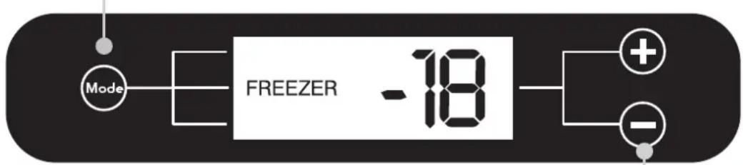 HOOVER HNCP 1876 I - USTAWIANIE TEMPERATURE PRZEDZIAŁOW ZAMRAŽARKI - 1