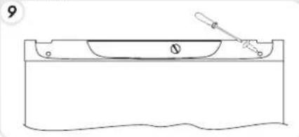 HOOVER HNCP 1876 I - INVERSER LE SENS D'OUVERTURE DES PORTES - 9