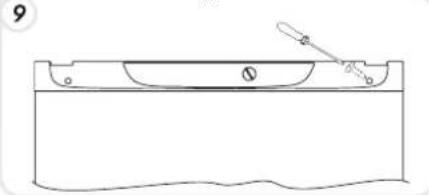 HOOVER HNCP 1876 I - OMKEREN VAN DE OPENINGSRICHTING VAN DE DE UREN - 9
