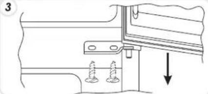 HOOVER HNCP 1876 I - INVERSER LE SENS D'OUVERTURE DES PORTES - 3