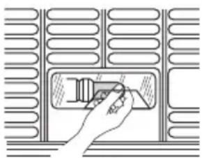 ELECTROLUX ECN30105W - Αλλαγή λυχνίας - 1