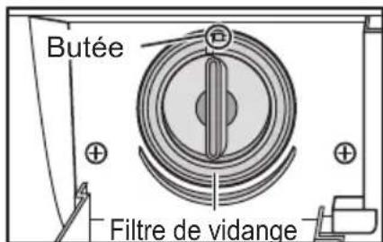 PANASONIC NA148VB4 - Nettoyage du filtr devidange - 1