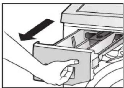 PANASONIC NA148VB4 - Nettoyage du tiroir à lessive - 3