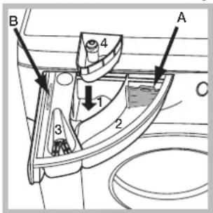 HOTPOINT-ARISTON WMG 742 EU - Waschmittelschublade - 1