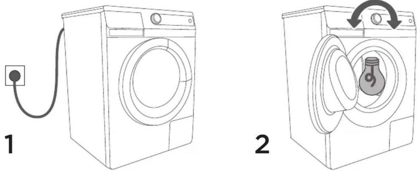 GORENJE W6443 - ÉTAPE 2 : PRÉPARATION DU LINGE - 2
