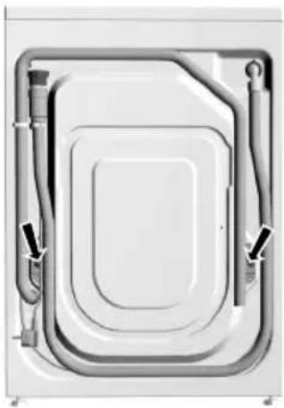 GORENJE WA7439 - Dépose des protections de transport - 1