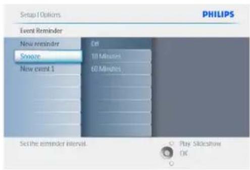 PHILIPS 10FF2CWO - Répétition de rappel d'événement - 2