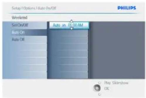 PHILIPS 10FF2CWO - Week-end: du samedi 00h00 au dimanche 23h59 - 3