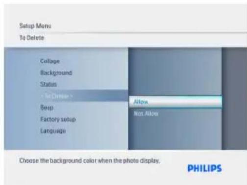 PHILIPS 7FF3FPB - Permission de suppression - 3