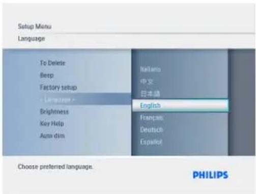 PHILIPS 6FF3FPW - Langue - 3