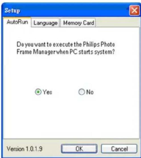 PHILIPS 7FF2FPA - Configuración de Photo Manager - 1
