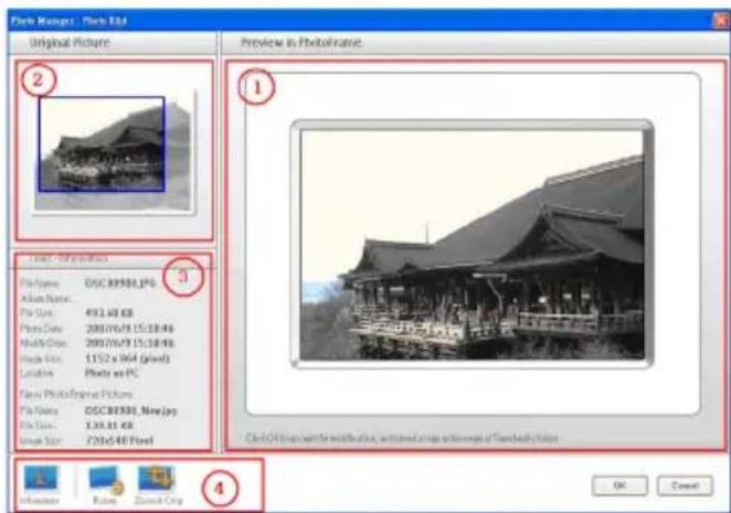 PHILIPS 7FF2FPA - Rogner des photos - 1
