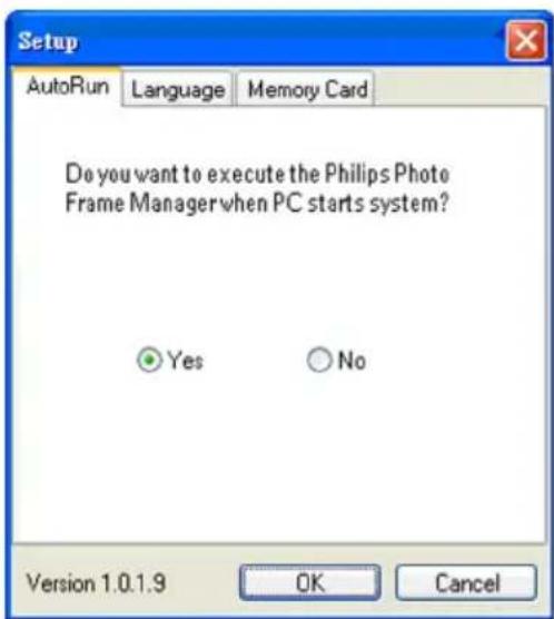 PHILIPS 7FF2FPA - Configurazione di Photo Manager - 1
