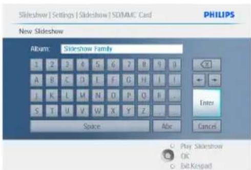 PHILIPS 7FF2CME - Création d'un diaporama - 3