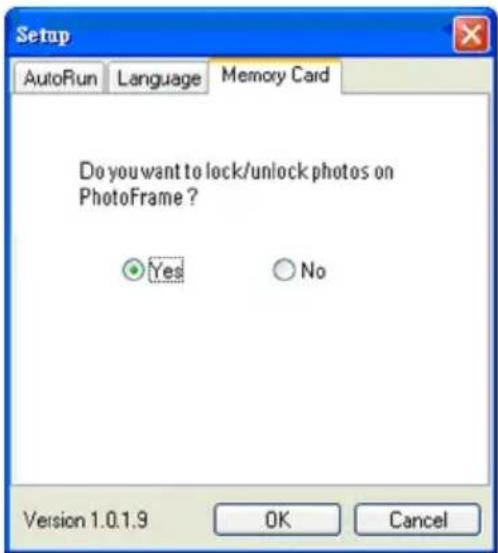 PHILIPS 7FF2FPAS - Memory Card tab: - 1