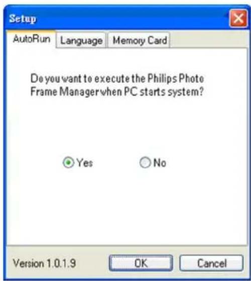 PHILIPS 7FF2FPAS - Configurazione di Photo Manager - 1
