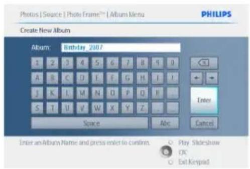 PHILIPS 10FF2M4 - Création d'un album - 3