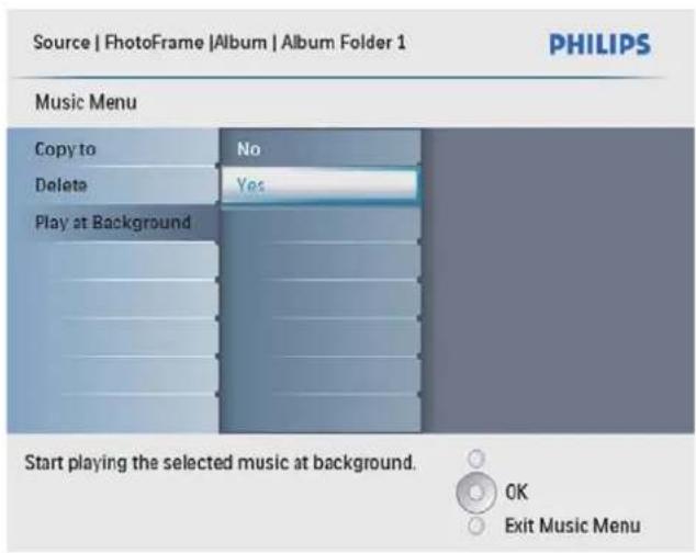 PHILIPS SPF4008 - Lecture d'une musique de fond - 2
