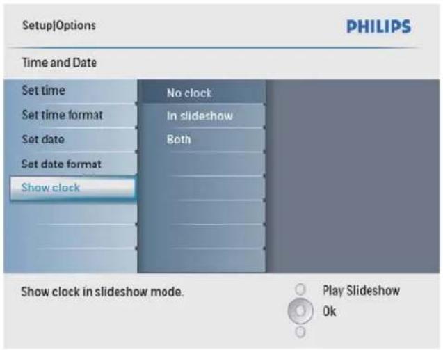PHILIPS SPF4008 - Affi chage de l'horloge - 3