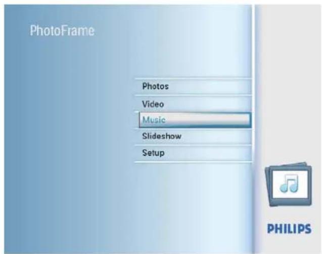 PHILIPS SPF4008 - Lecture d'une musique de fond - 1