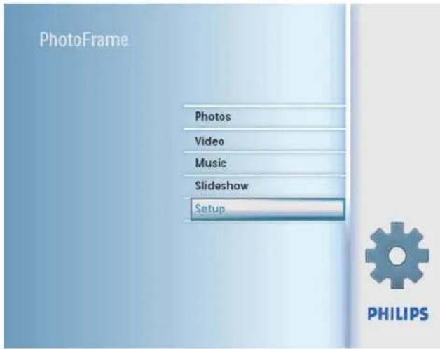 PHILIPS SPF2107 - Налаштування часу і дати - 1