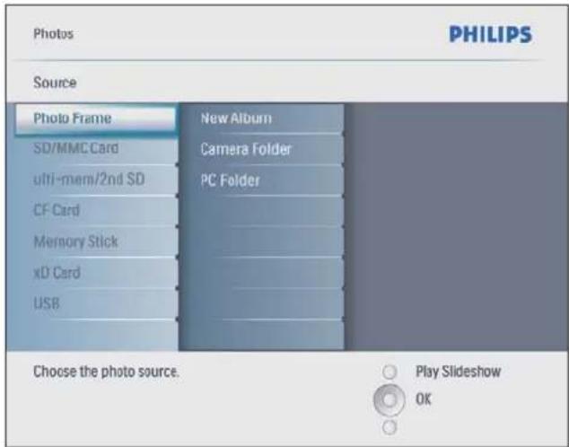 PHILIPS SPF2107 - Створення альбому - 1