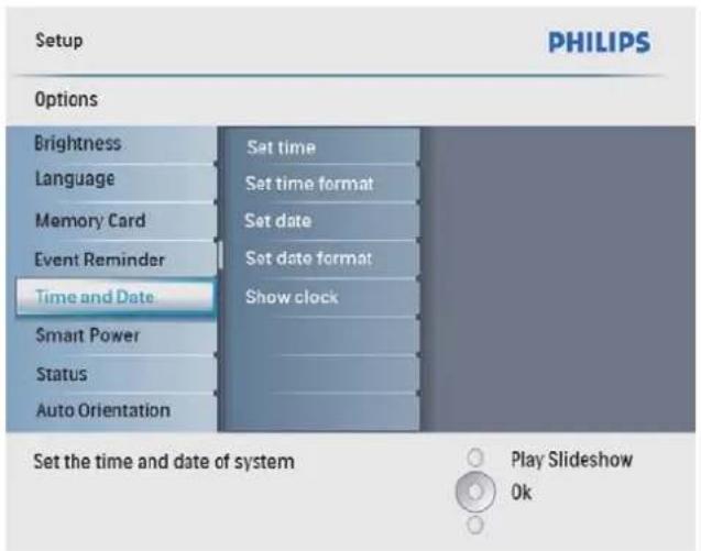 PHILIPS SPF2107 - Відображення годинника - 2