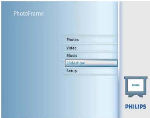 PHILIPS SPF2107 - Вибір способу зміни сла - 1