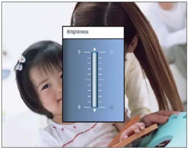 PHILIPS SPF2107 - Вибір мови екранного - 4
