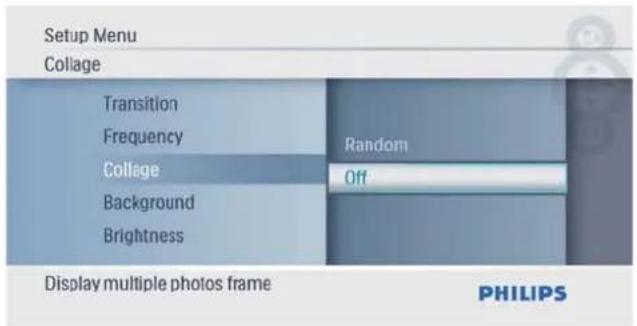 PHILIPS SPF1017 - Affi chage des montages - 4
