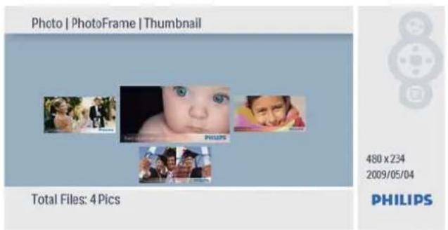 PHILIPS SPF1017 - Visualisation des photos - 3