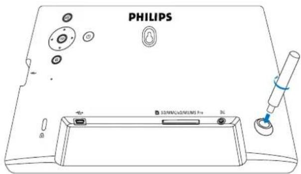 PHILIPS SPF1017 - Montage du pied - 1