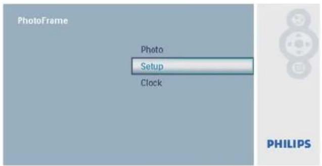 PHILIPS SPF1017 - Sélection d'un arrière-plan pour photo - 1
