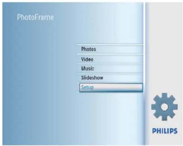 PHILIPS SPF4208 - Réglage des paramètres par défaut - 1