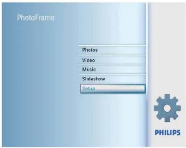 PHILIPS SPF4208 - Sélection d'une photo de rappel - 1