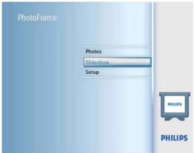 PHILIPS SPF2027 - Selection d'une série de diaporama - 1