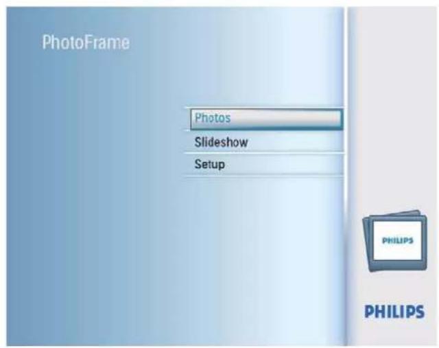 PHILIPS SPF2027 - Parcourez les photos en mode miniature et accedez au menu photo. - 1