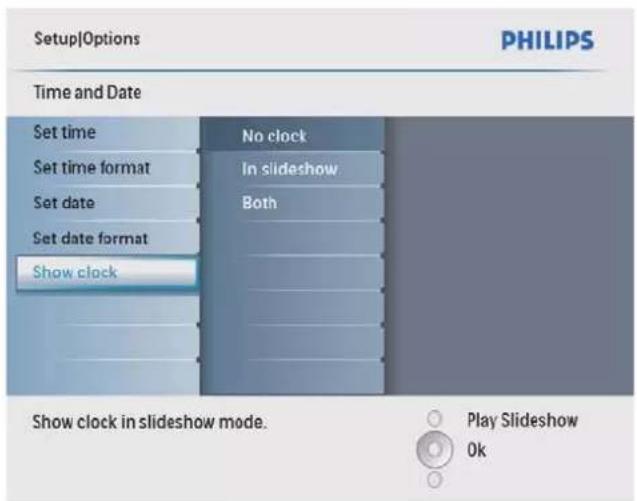 PHILIPS SPF2027 - Affi chage de l'horloge - 3
