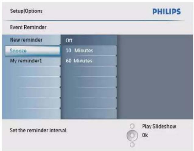 PHILIPS SPF2027 - Programmation de la répétition - 3