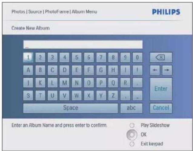 PHILIPS SPF2027 - Creation d'un album - 3